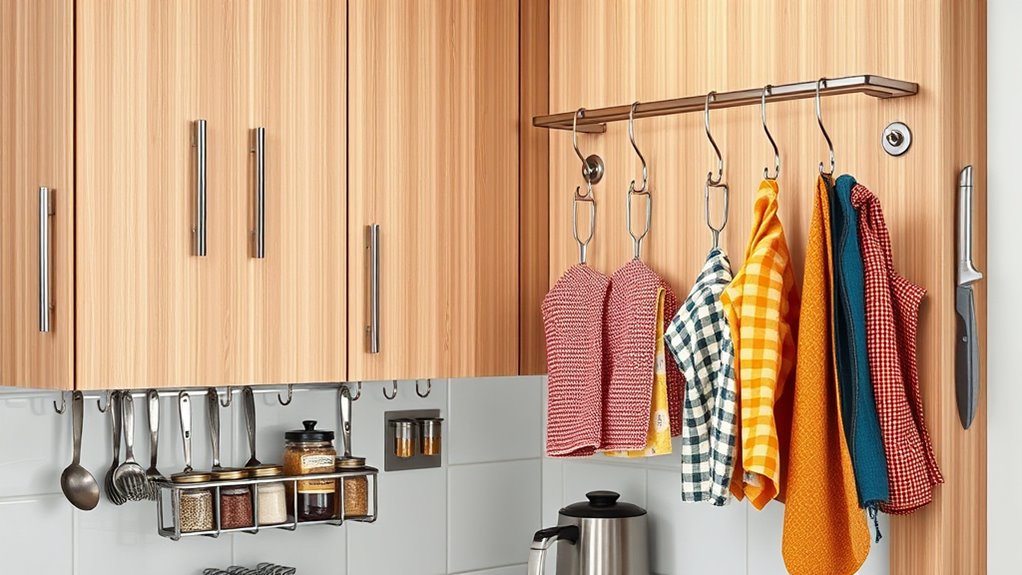 optimize kitchen vertical storage