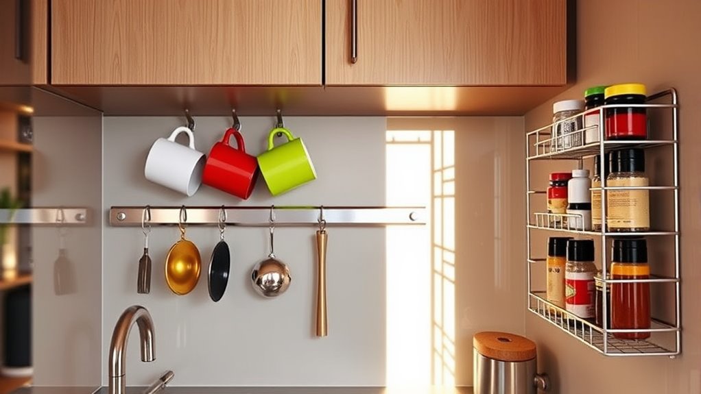 optimize small kitchen storage