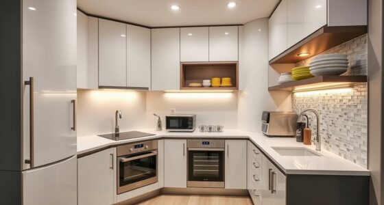 optimized micro kitchen layouts