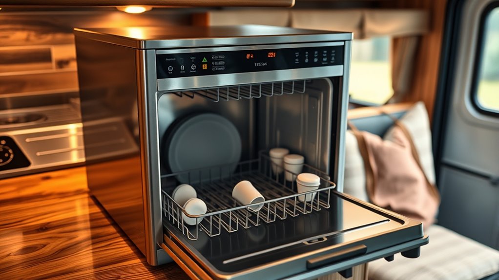 portable dishwasher essential features