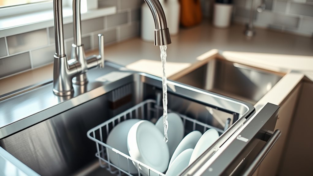 portable dishwasher setup tips