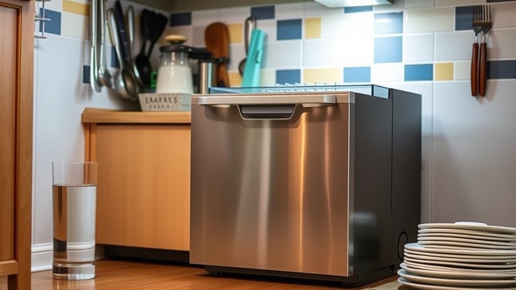 portable dishwashers conserve water