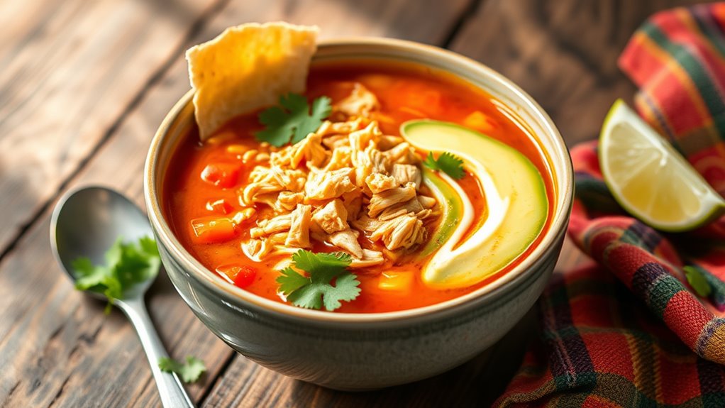 quick spicy customizable soup