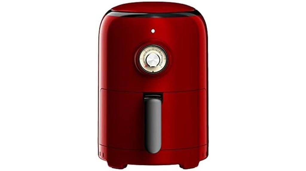 retro 2qt ceramic air fryer