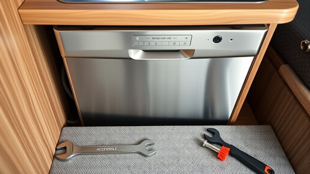 routine rv dishwasher maintenance