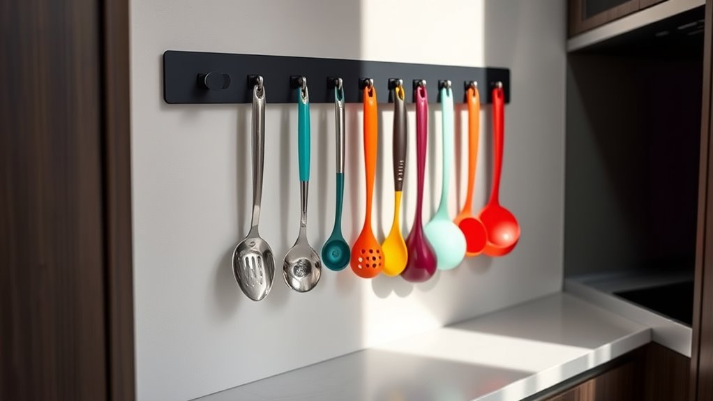 save space with magnetic strips