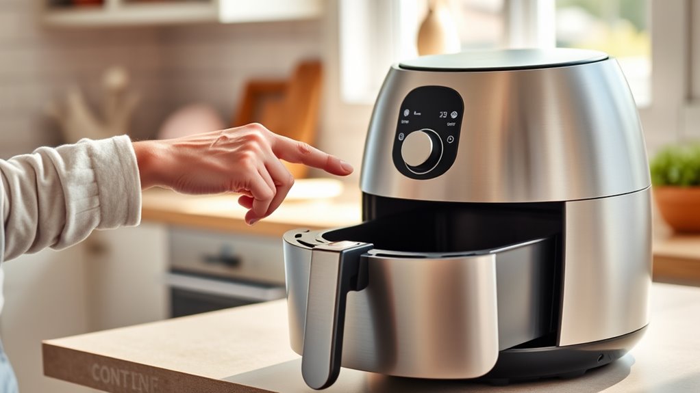 senior friendly small air fryer