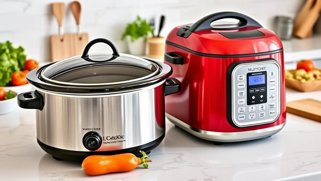 slow cooker versus multicooker