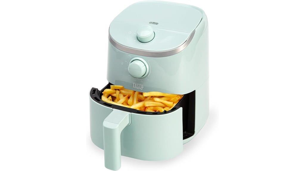 small adjustable temperature fryer