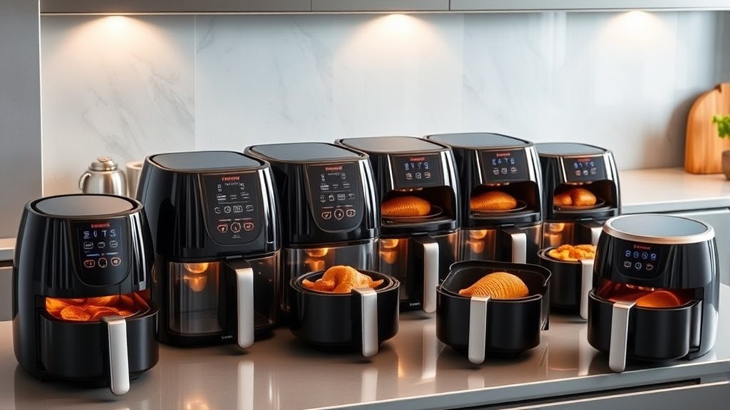 small air fryers with rotisserie