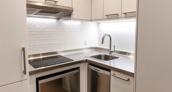 small efficient kitchen design
