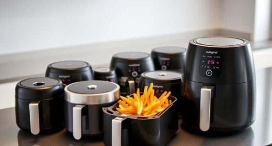 small oil free air fryers