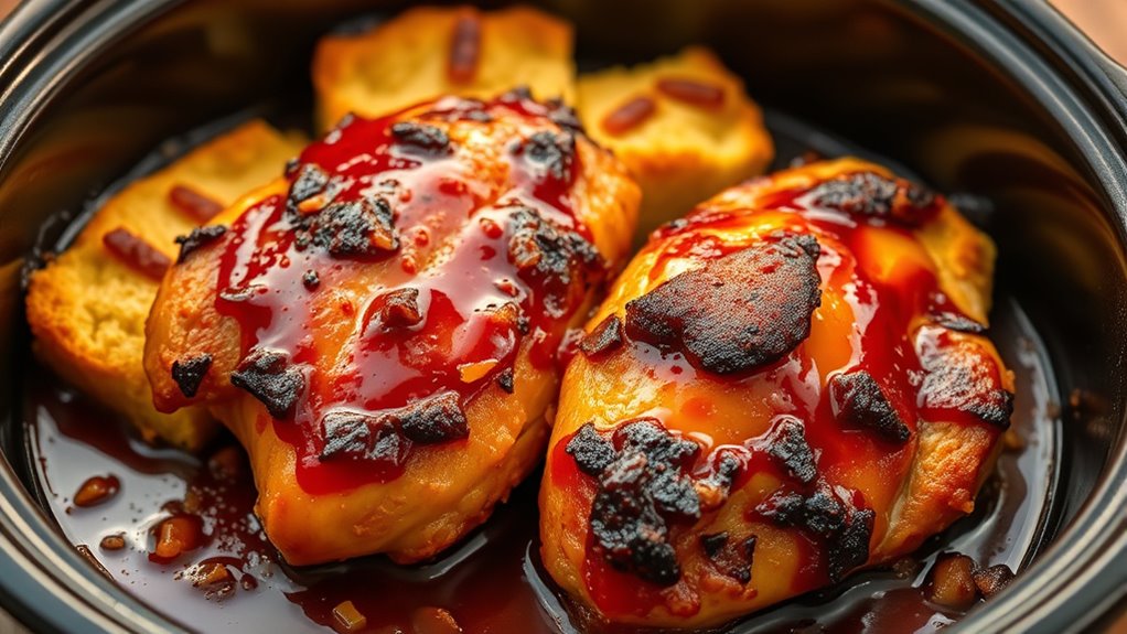 smoky chicken cornbread bake