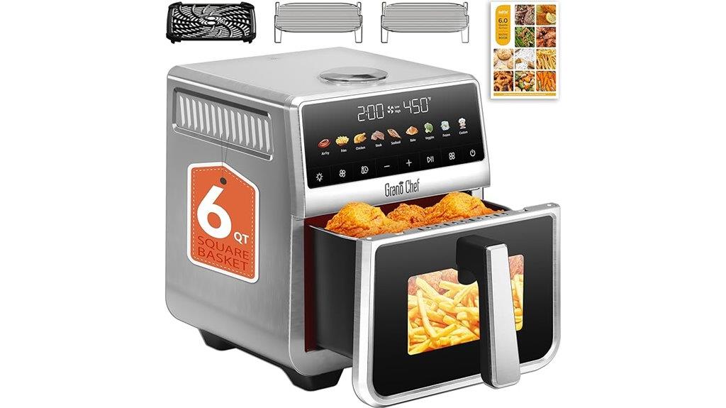 stainless steel 6 qt