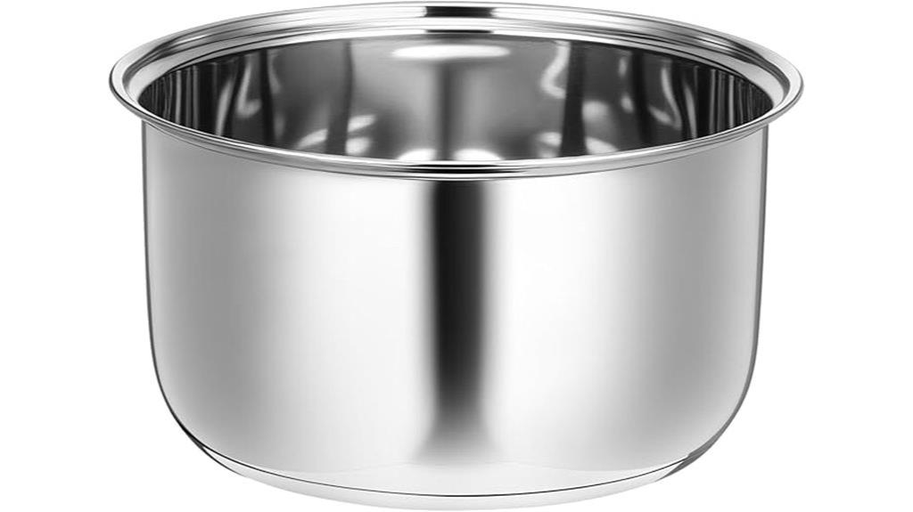 stainless steel inner pot