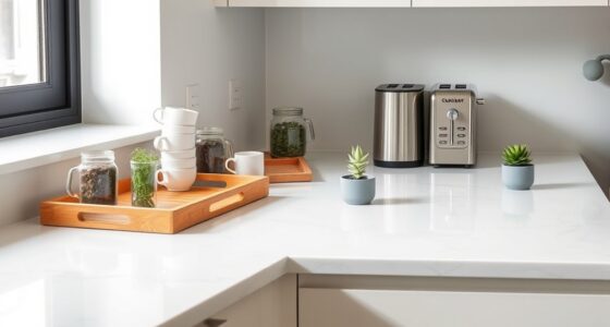 stylish countertop decluttering tips