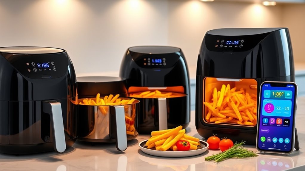 top app controlled air fryers