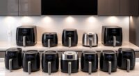 top handle air fryers