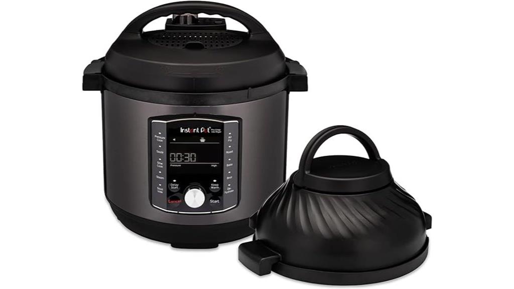 versatile air fryer pressure cooker