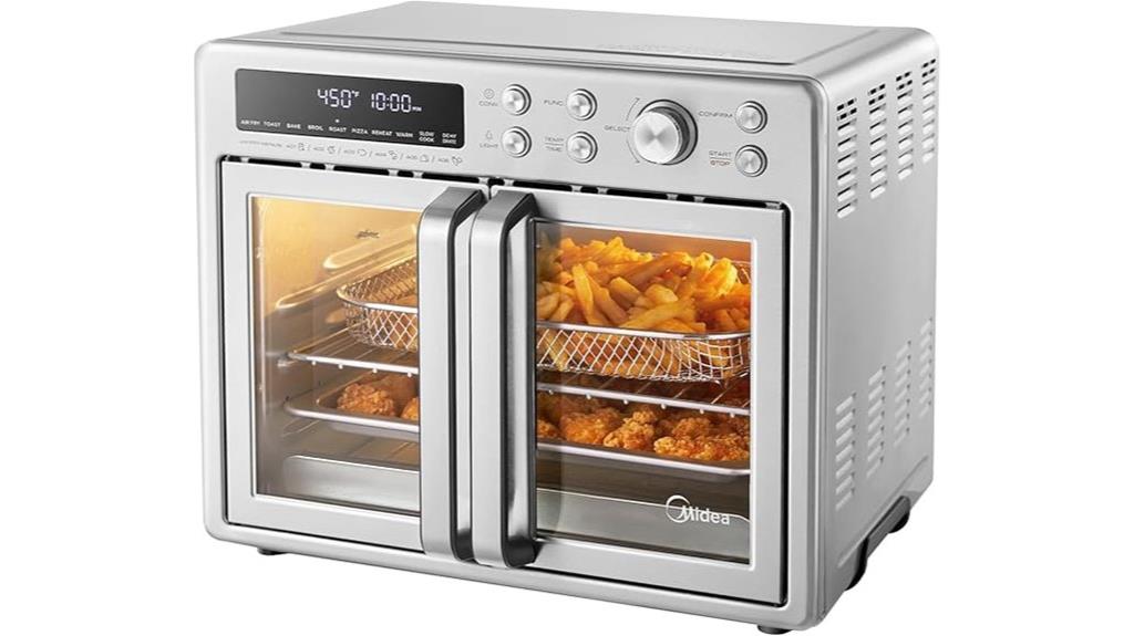 versatile french door cooker