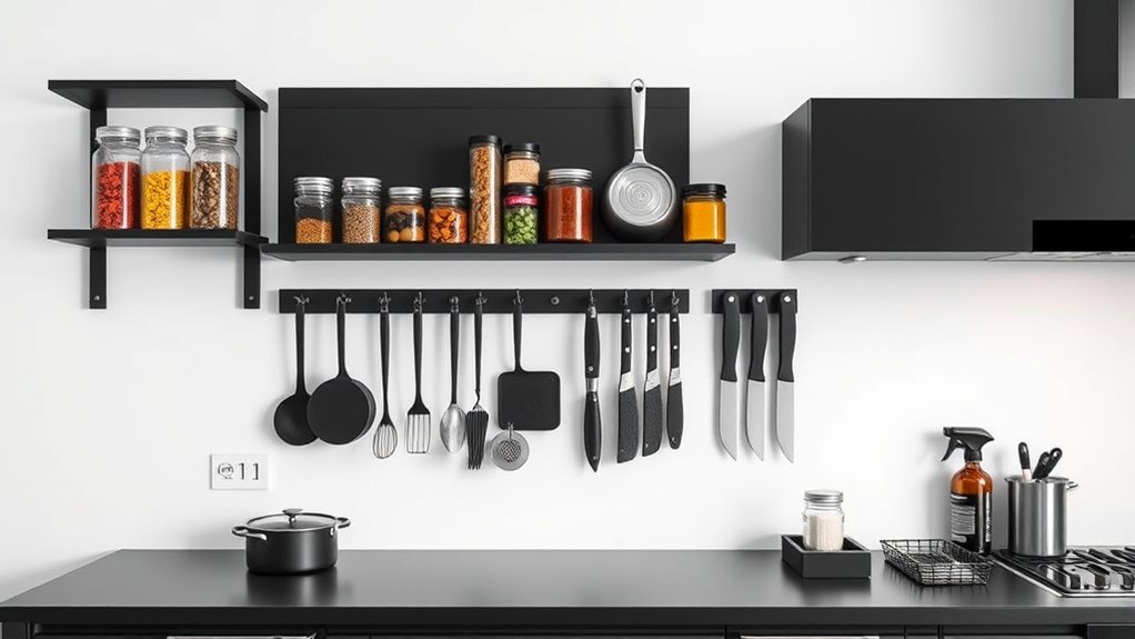 wall space maximizes organization