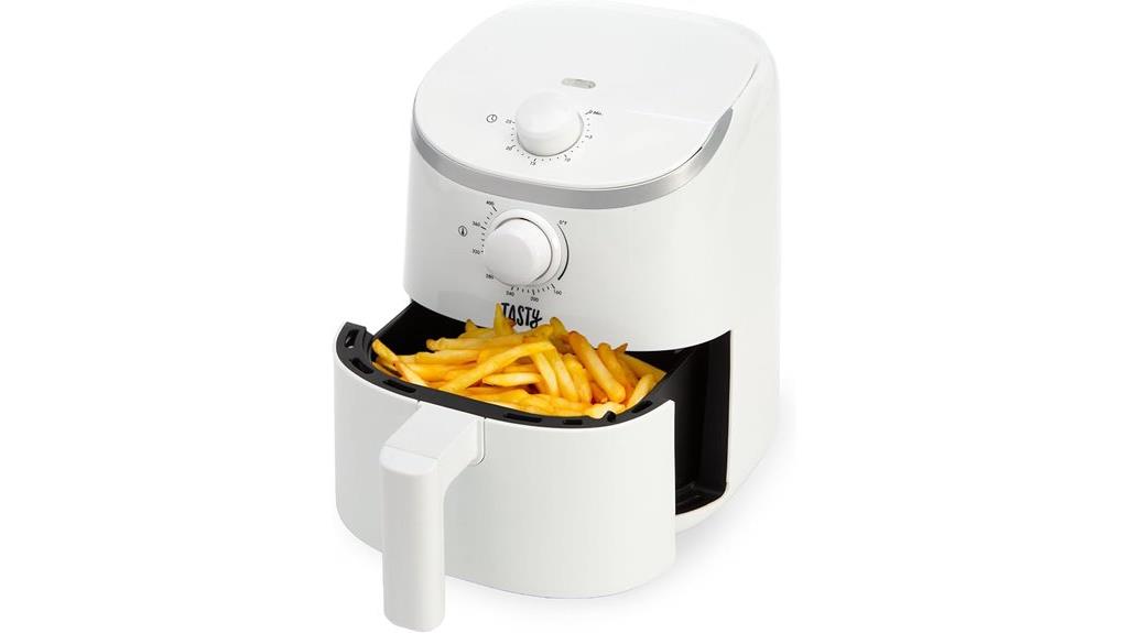 white 2 quart air fryer