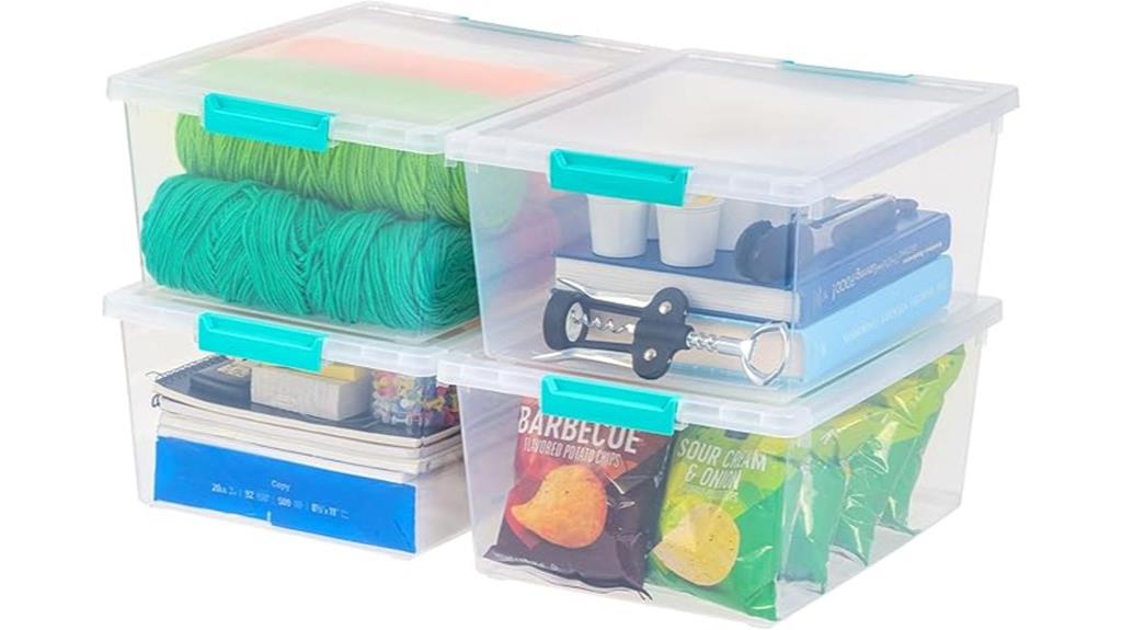 12 quart storage bins