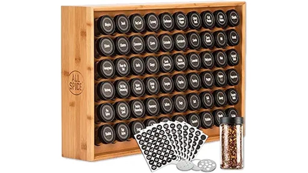 60 jar spice rack