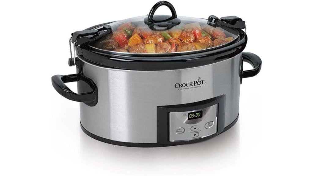 6 quart programmable slow cooker