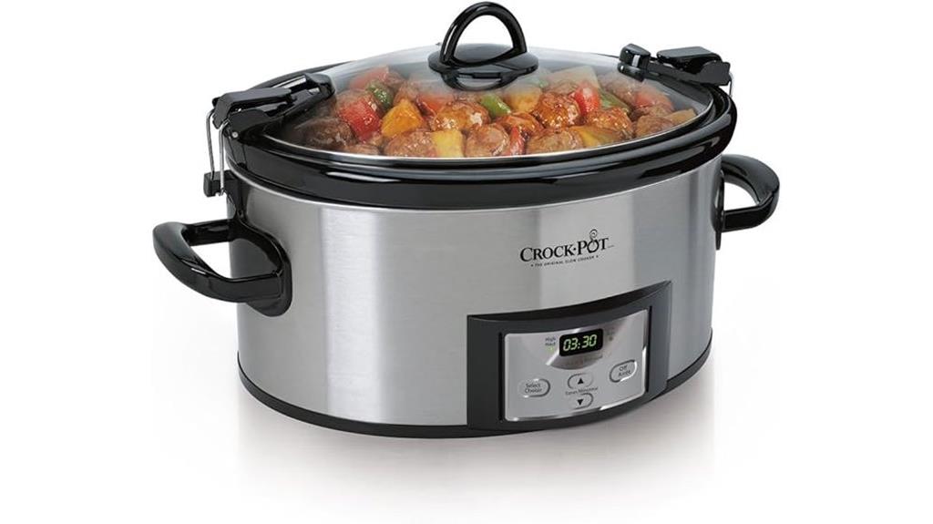6 quart programmable slow cooker
