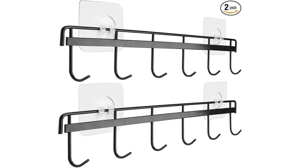 adhesive wall hook pack