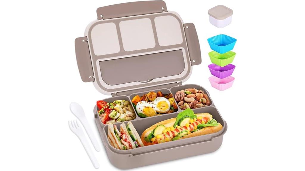 adult meal container with utensils