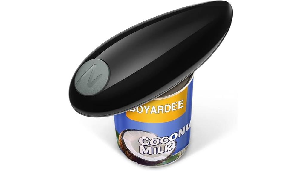 battery powered can opener
