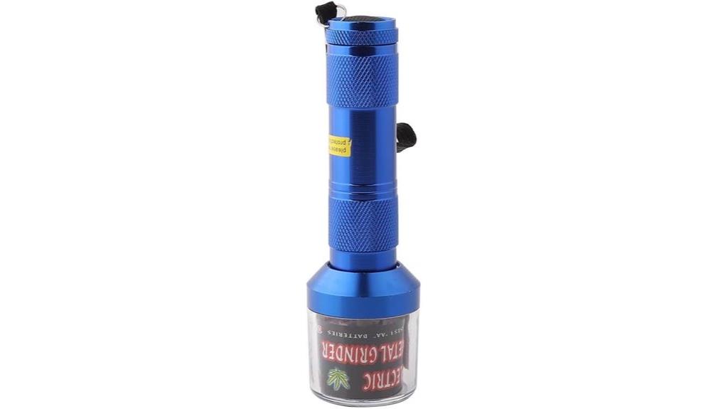 blue zinc alloy grinder
