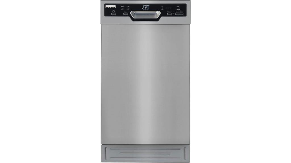 built in stainless dishwasher