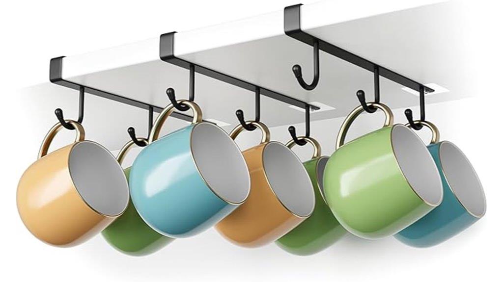 cabinet mug holder set