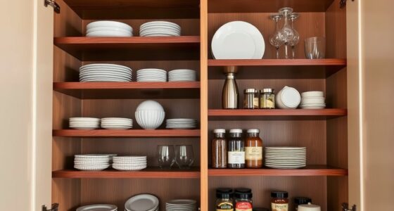 cabinet shelf organizer options