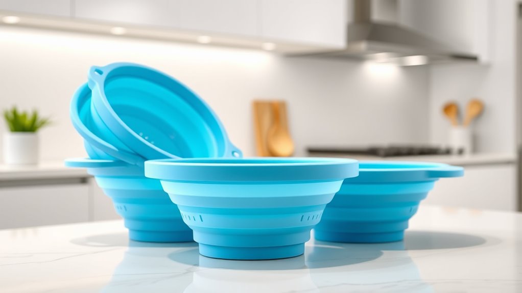 choose durable space saving colander