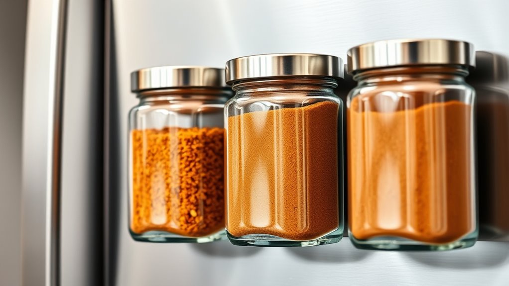 choosing durable organized spice jars