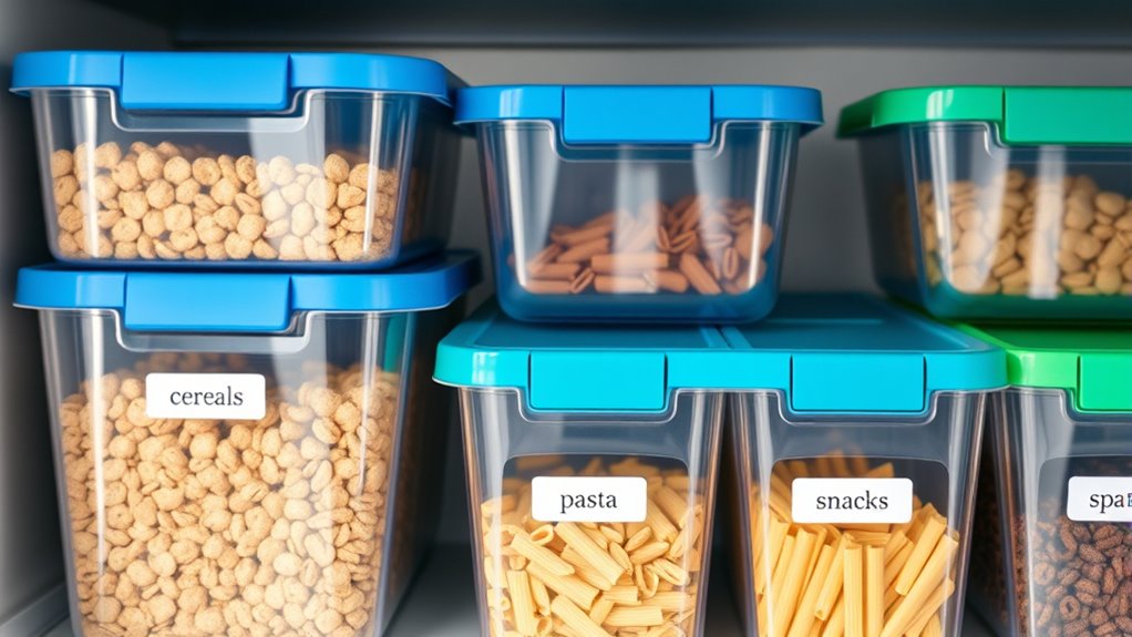 choosing the right storage bins