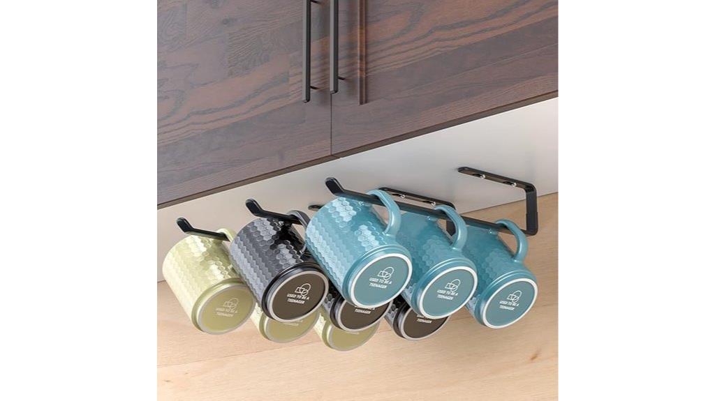 coffee mug storage set