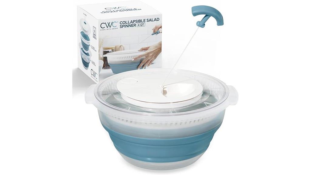 colorful salad spinner