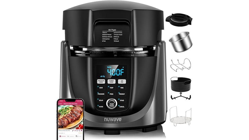 combo air fryer pressure cooker