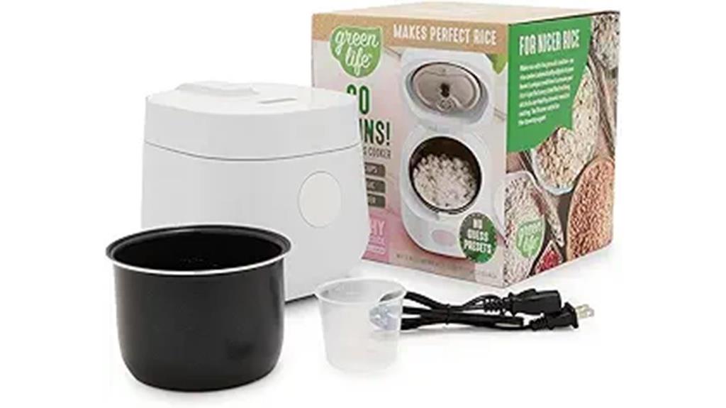 compact 2 cup capacity