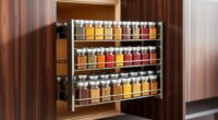 compact cabinet spice storage