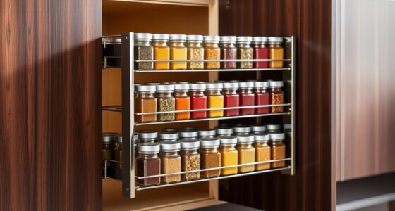 compact cabinet spice storage