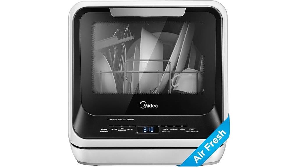compact countertop dishwasher