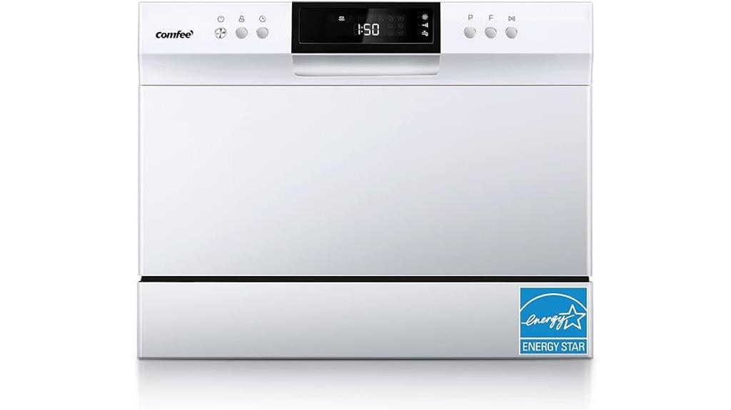 compact countertop dishwashing machine