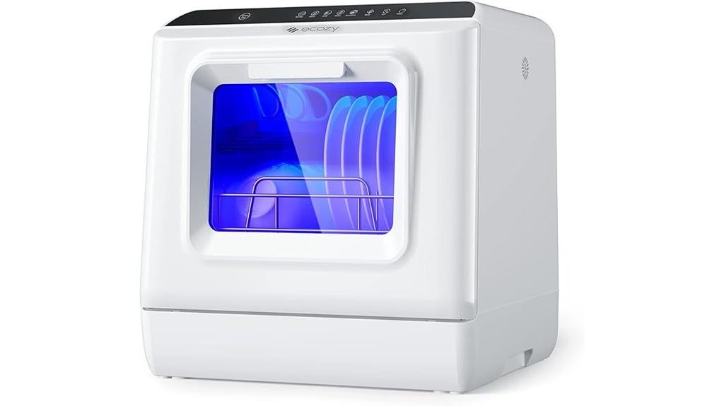 compact countertop mini dishwasher