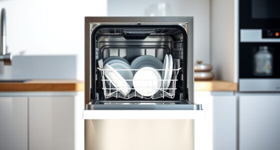 compact dishwashers with six places